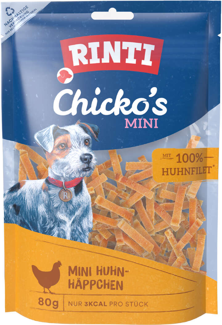 RINTI Hundeleckerlis Chicko's Mini Huhn